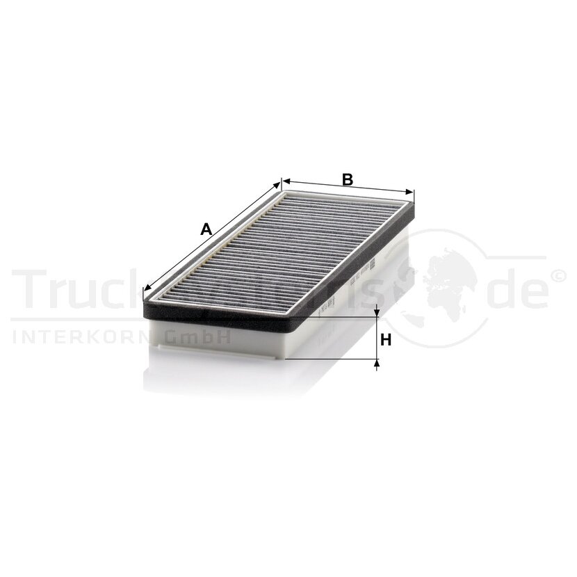 MANN-FILTER Filter, Innenraumluft CUK 3823 - CUK3823 für 000 830 13 18