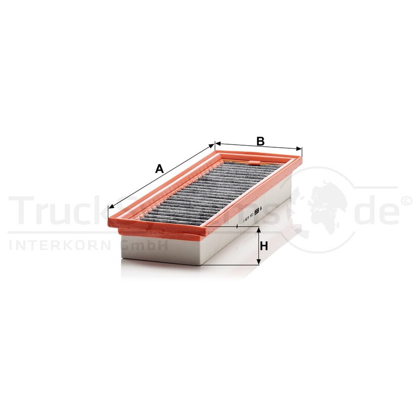 MANN-FILTER Filter, Innenraumluft CUK 4130/1 - CUK4130/1 für H 816 810 140 080