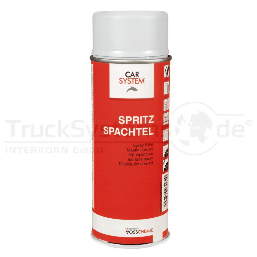 VOSSCHEMIE VOSS Spritzspachtel grau 400 ml Dose  - 125.580 - 125580