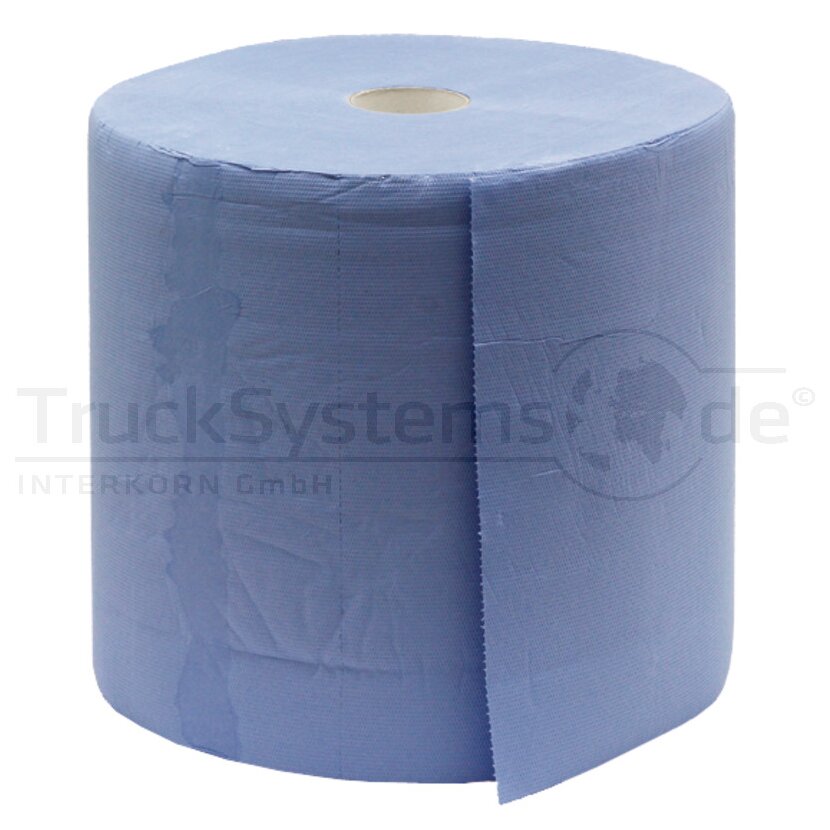 Putzpapier 3-lagig 37x38cm blau - P53460 - 4251116603425
