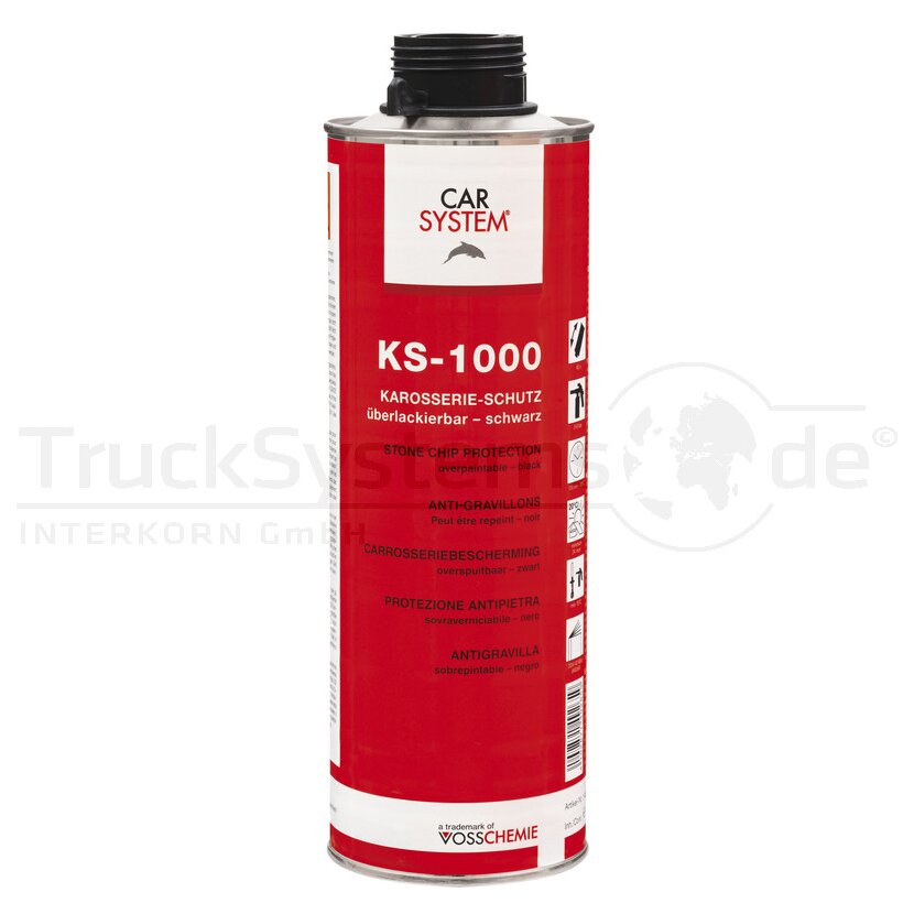 VOSSCHEMIE KS-1000 Karosserieschutz Schwarz 1 l  - 149.265 - 149265