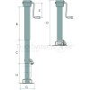 SIMOL Stützfuss  - DG590/3SF - DG5903SF