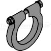 DINEX Rohrschelle Mercedes-Benz (Durchmesser 79 mm)  - 50945