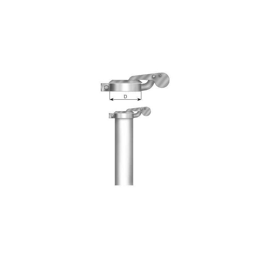 DINEX Regenklappe MAN 81152046034  - 98400 - Rohr 100,5mm