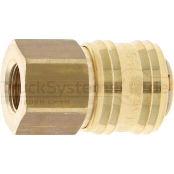 EWO Einhandluftkupplung DN7 2 mit 1/4 IG  - 308.002 -...