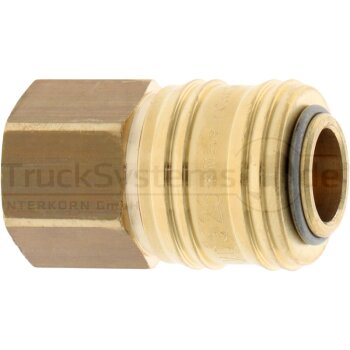 EWO Einhandluftkupplung DN7 2 mit 1/4 IG  - 308.002 -...