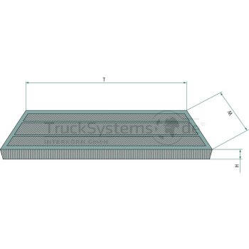 FLEETGUARD Luftfilter Fleetguard  - AF26384 - 2007133997021