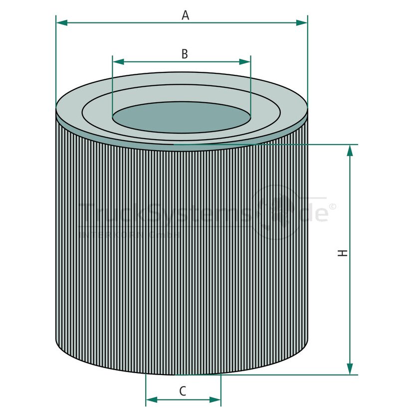 FLEETGUARD Hydraulikfilter Fleetguard  - HF28794 - 2007131003014