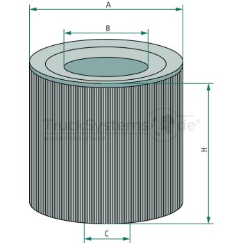 FLEETGUARD Hydraulikfilter Fleetguard  - HF28794 -...