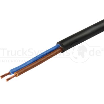 HERTH+BUSS Kunststoffkabel FLKZ 2 x 075 L: 50 m - 8KL 712...