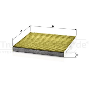 MANN-FILTER Biofunktionaler Innenraumfilter - FP2544