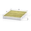 MANN-FILTER Biofunktionaler Innenraumfilter - FP2842