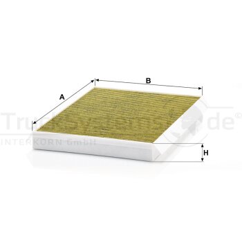 MANN-FILTER Biofunktionaler Innenraumfilter - FP3569