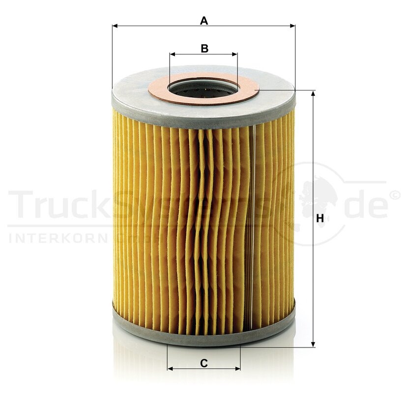 MANN-FILTER Ölfilter H 1038 x - H1038x für 153 1637