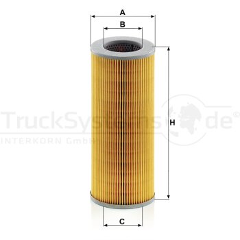 MANN-FILTER Hydraulikfilter, Automatikgetriebe H 1059/2 -...