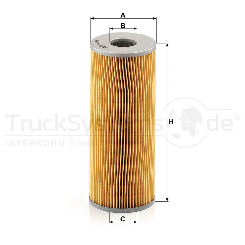 MANN-FILTER Ölfilter H 1081 - H1081 für 801 195 131