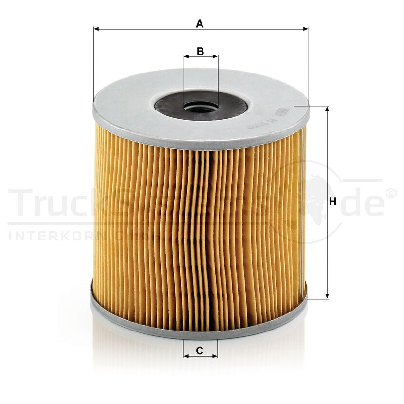 MANN-FILTER Ölfilter H 1260 x - H1260x für 1818 893