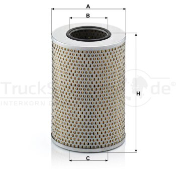 MANN-FILTER Filter, Arbeitshydraulik H 1290/1 - H1290/1...