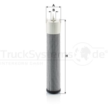 MANN-FILTER Filter, Arbeitshydraulik H 7010 - H7010...