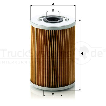 MANN-FILTER Ölfilter H 929 x - H929x für 5001 153
