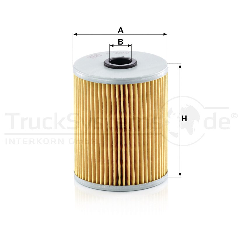MANN-FILTER Filter, Arbeitshydraulik H 929/3 - H929/3 für 81.32118-0026