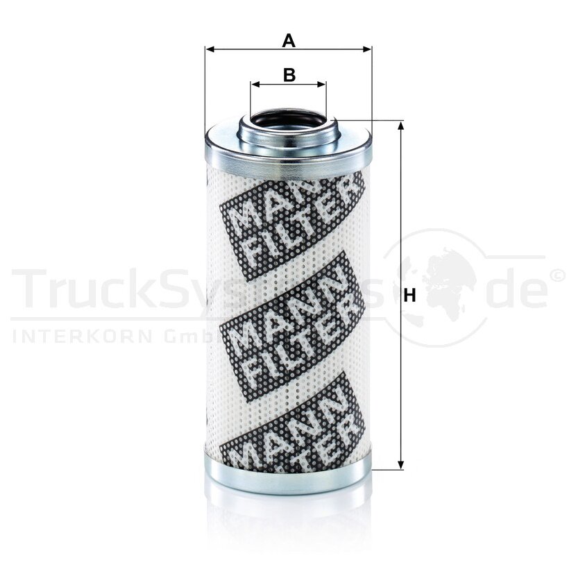 MANN-FILTER Filter, Arbeitshydraulik HD 601 - HD601 für 1175784-1