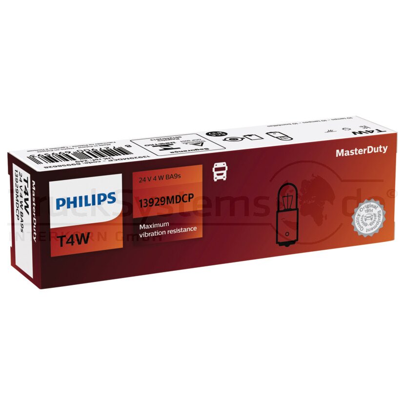 PHILIPS Kugellampe 24V 04W 13929MDCP 24 Volt