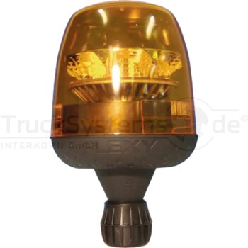 HELLA Rundumkennleuchte Gelb - Robuste Warnleuchte Für Arbeitsfahrzeuge