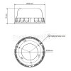 Rundumleuchte LED Volt   - 21.50.L35.308 - 2XD011557101 - 2150L35308