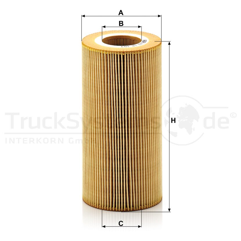 MANN-FILTER Ölfilter HU 12 103 x - HU12103x für 162 9393