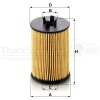 MANN-FILTER Ölfilter HU 612/1 x - HU612/1x für 266 180 00 09