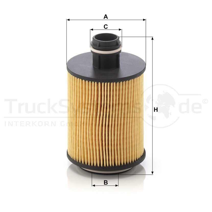 MANN-FILTER Ölfilter HU 7004/1 x - HU7004/1x für 650017
