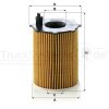 MANN-FILTER Ölfilter HU 716/2 x - HU716/2x für 11 42 7 805 978