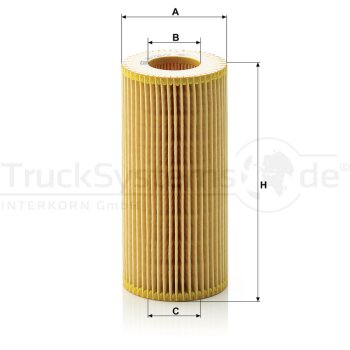 MANN-FILTER Ölfilter HU 721/2 x - HU721/2x für...