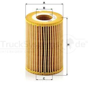 MANN-FILTER Ölfilter HU 821 x - HU821x für...