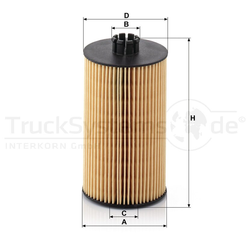MANN-FILTER Ölfilter HU 931 x - HU931x für 0.2931.092
