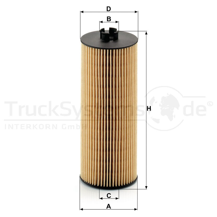 MANN-FILTER Ölfilter HU 945/3 x - HU945/3x für 001801709