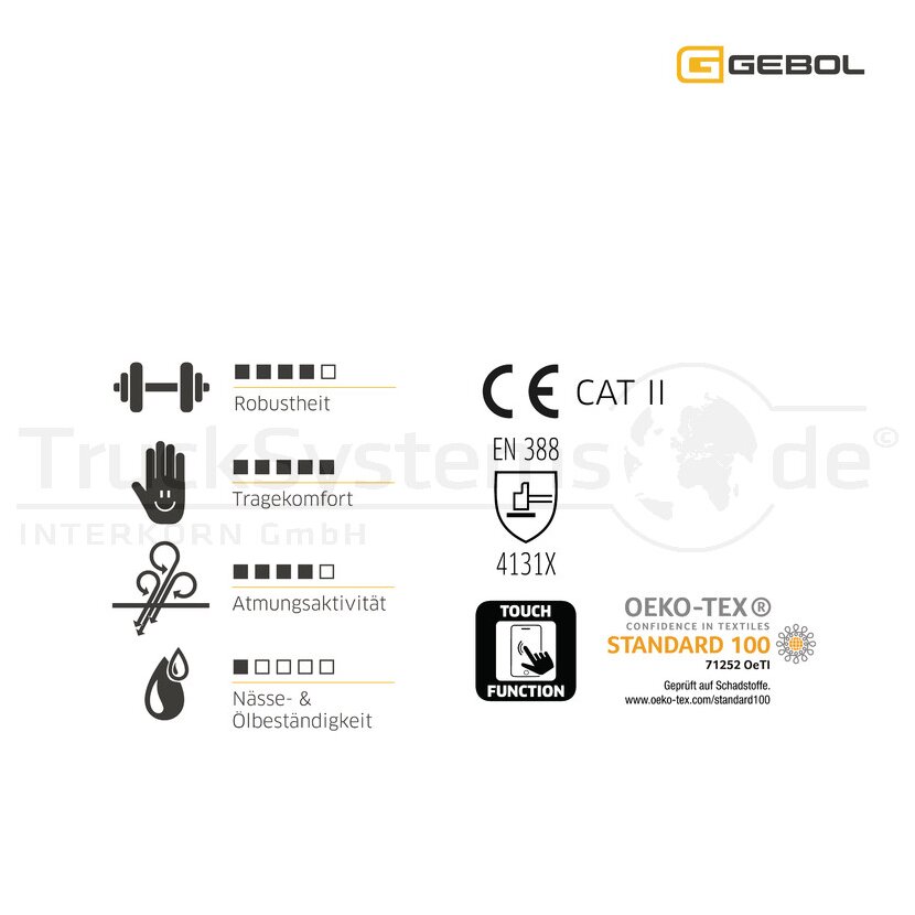 GEBOL Handschuh Multi Flex Touch Gr.11  - 70 92 79_T - 51709901-11 - 709279_T
