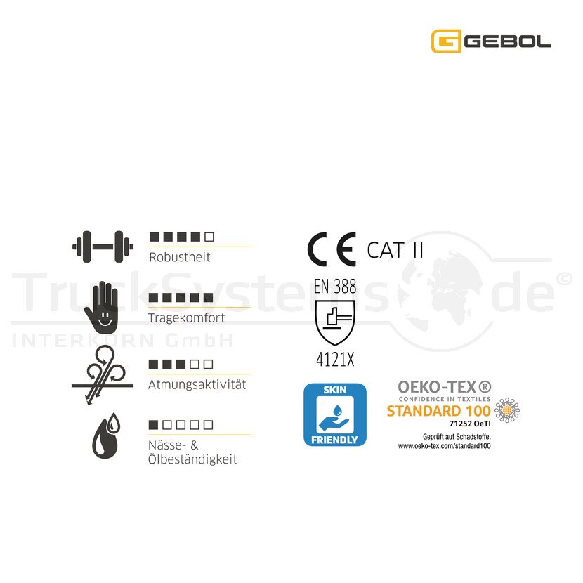 GEBOL Handschuh Master Flex Gr. 9 - 709545 - 51799002-09
