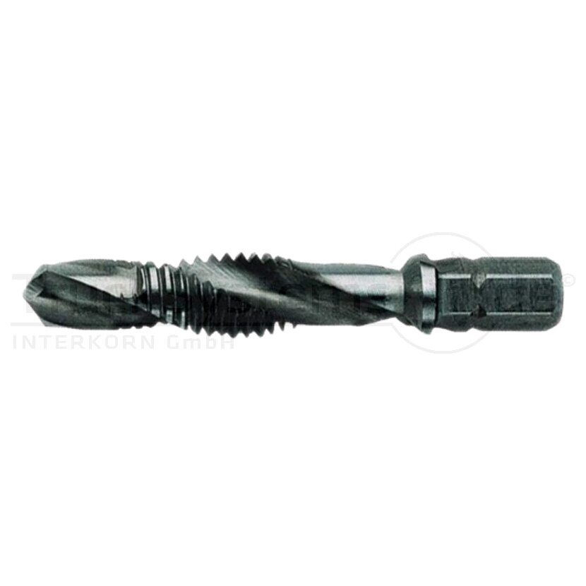 Kombi-Gewindebohrer mit 1/4 Bit-Antrieb  - 76067238 - 4022835672388