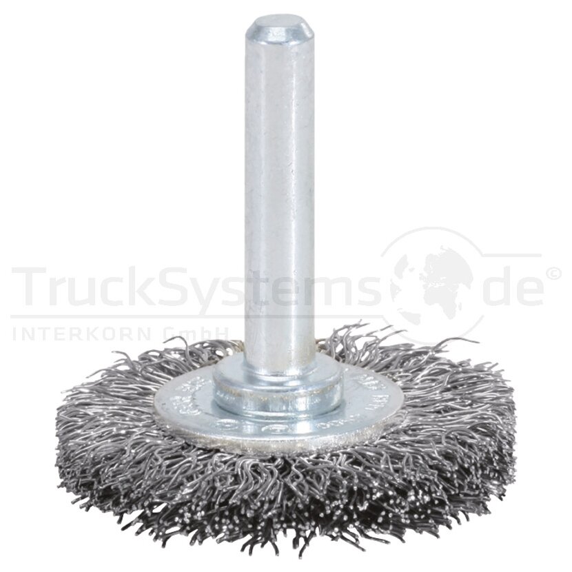 KS TOOLS Stahldrahtbürstenscheibe 0 3mm Durchmesser 30mm  - 340.0028 - 3400028