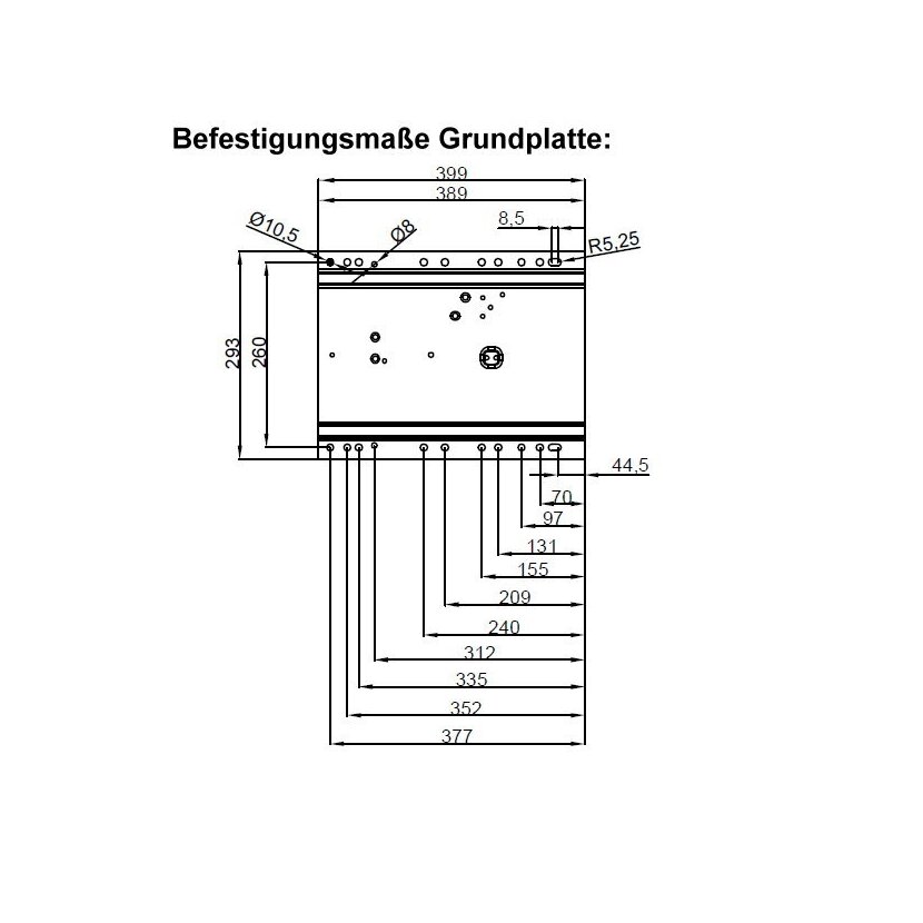 Schleppersitz Komfortsitz Black Star BS1231 M PVC