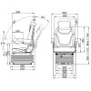 Schleppersitz Komfortsitz Black Star BS 1231 M