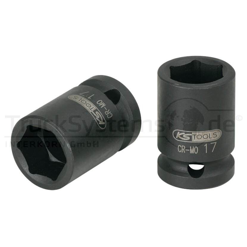 KS TOOLS 1/2 SK Kraft Stecknuss kurz 22mm  - 515.1022 - 5151022