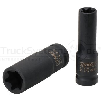 KS TOOLS 1/ 2 T x -E-Kraft Stecknuss lang E24  - 515.1059...