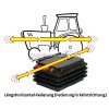 GRAMMER MSG 93 83 Längshorizontalfederung - 1095445 Compacto S/M 511 / 521