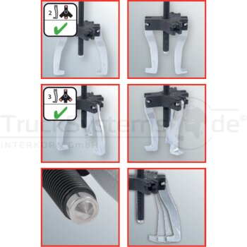 KS TOOLS Universal-Abzieher 3-armig   - 640.4205 - 6404205
