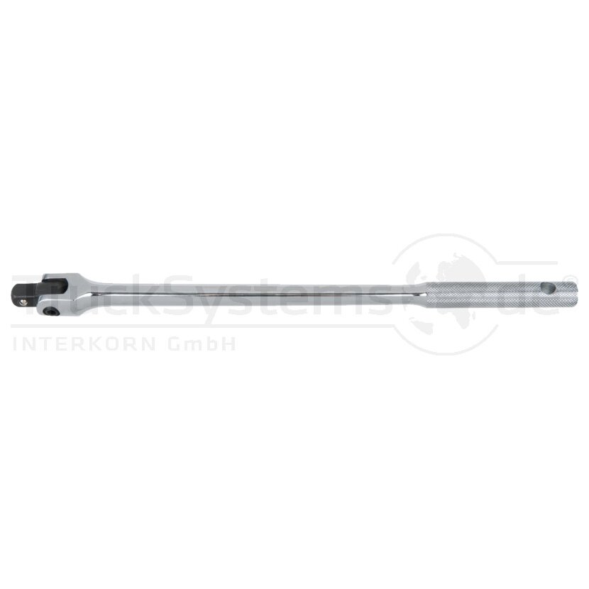 KS Tools CHROMEplus Leva Snodata Con Attacco 1/2, Lunghezza 800 Mm – Per Zone Strette, Evita Sovraccarichi Su Cricchetti E Dinamometriche