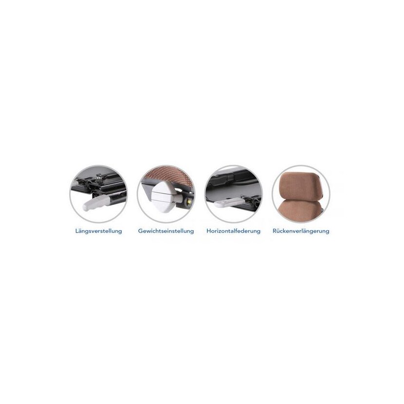 GRAMMER Traktor Sitz Universo Basic PVC - 140578 - MSG 44/520