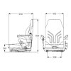 GRAMMER Stapler Sitz MSG 20 schmal - 1293151 - MSG 20 schmal
